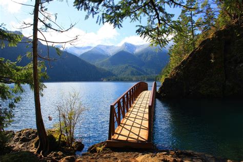 Crossing Lake Crescent | on the | Spruce Railroad Trail | Photo by seradavis. The four-mile ...