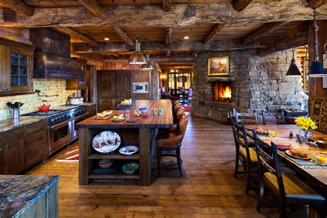 15 Warm & Cozy Rustic Kitchen Designs For Your Cabin