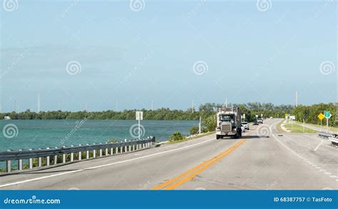 Overseas Highway on Long Key, Florida Keys Editorial Photography - Image of america, road: 68387757