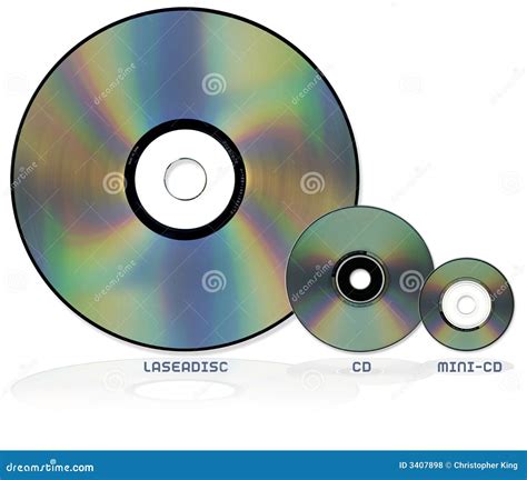 Optical disc formats stock photo. Image of backup, blank - 3407898