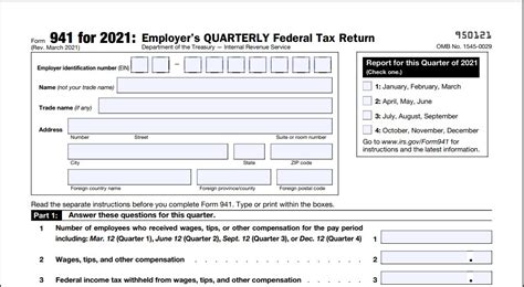 Printable 941 Form 2021 - Printable Form 2024