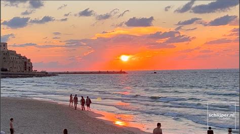 Timelapse: Sunset at Yafo Beach, Tel Aviv - YouTube