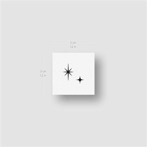 The Second Star to the Right Temporary Tattoo - Set of 3 – Tatteco