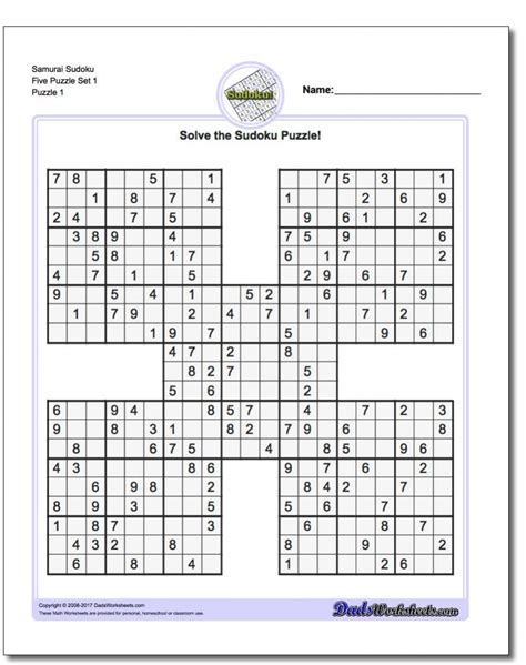 Possible 5X5 Grids Of Numbers 1 To 5 Mimicking Sudoku Puzzle Layout | Printable Sudoku 5X5 ...