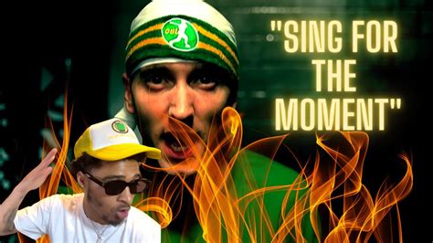 EMINEM REACTION / "Sing For The Moment" - YouTube