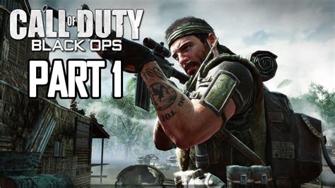 Call of Duty Black Ops Gameplay Walkthrough Part 1 - Operation 40 (COD BO1) - YouTube