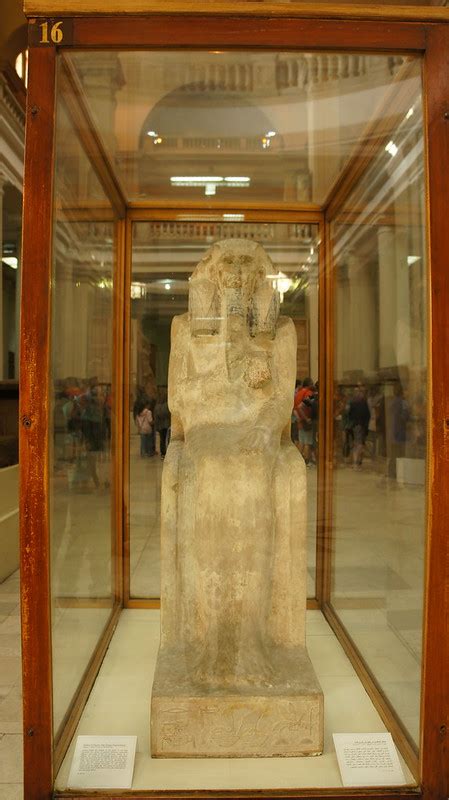 Egyptian Chronicles: Seen at the Egyptian Museum : King Djoser statue