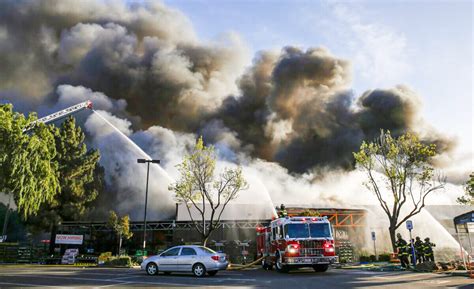 Fire Destroys Northern California Home Depot Store