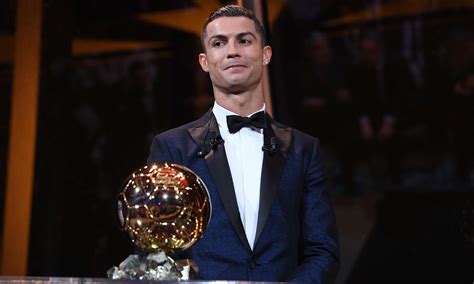 Cristiano Ronaldo pips Messi to win Ballon d'Or for record fifth time ...