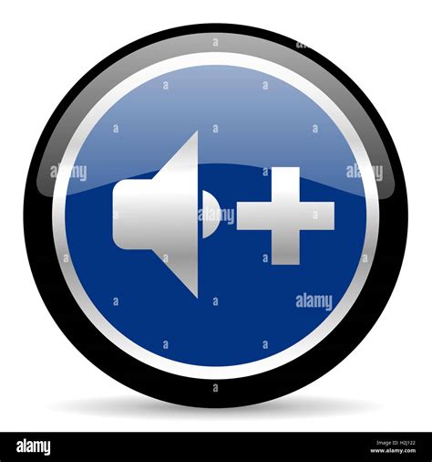 speaker volume icon Stock Photo - Alamy