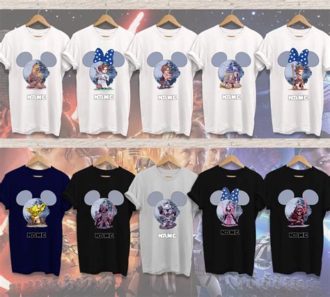 Star Wars Shirts Disney Star Wars T-Shirts Star Wars | Etsy