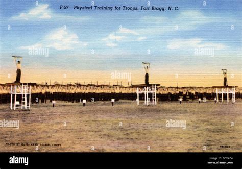 'Physical Training for the Troops, Fort Bragg, North Carolina', USA, 1945. Artist: US Army ...