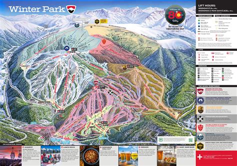 Winter Park Piste Maps