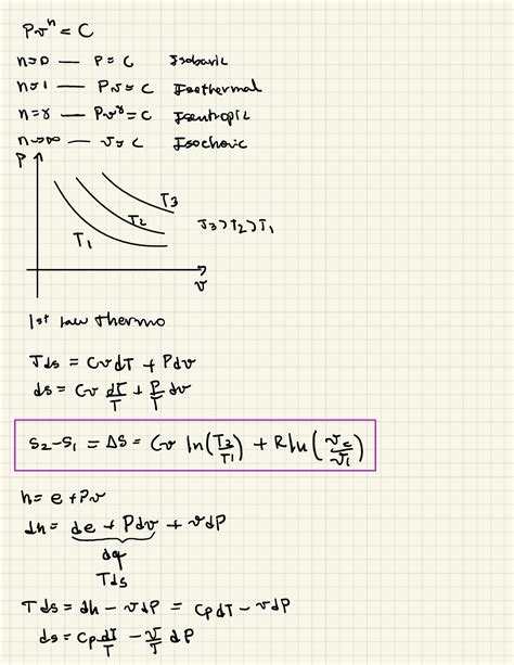 Lecture 3: Thermo/Fluids Review - Pro " = C noO P = C Isobaric nod Pre ...