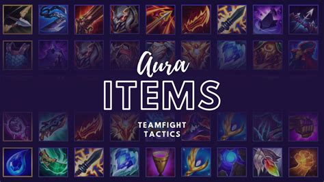 Which Are The Aura Items In TFT Set 7.5? - The Rift Crown