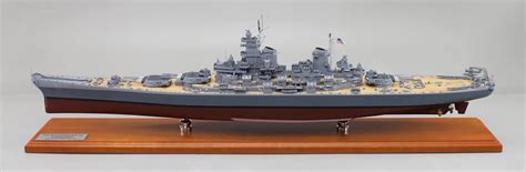 SD Model Makers: USS Wisconsin (BB-64) Battleship Model