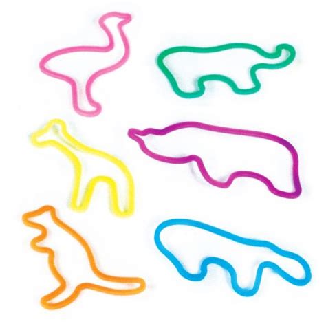 Animal Shaped Rubber Bands - Ark Toys