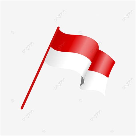 Merah Putih Vector Design Images, Bendera Merah Putih Indonesia, Merdeka, Flag, Vector PNG Image ...