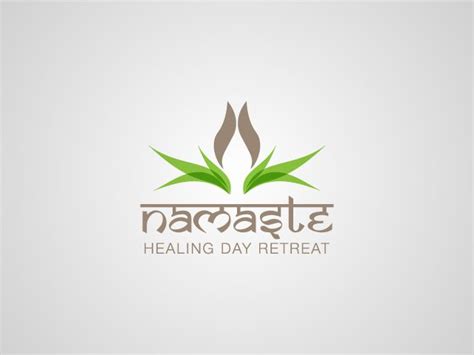 Logo Design for Namaste Healing Day Retreat Namaste Tattoo, Namaste Art, Lotus Yoga, Best Photo ...