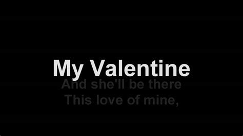 Paul McCartney - My Valentine (lyrics) - YouTube