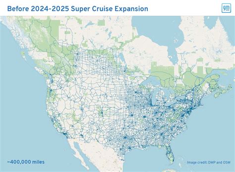 Super Cruise Map 2024 - Bliss Tiffani