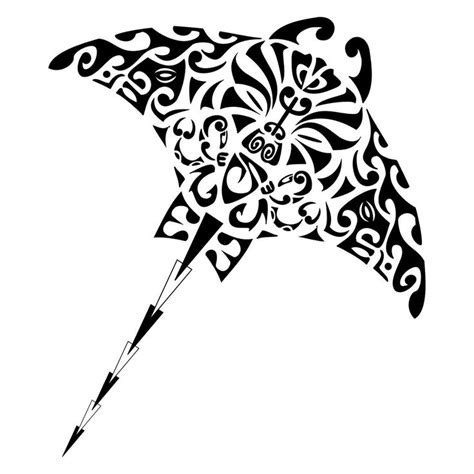 Free Tribal Stingray Tattoo, Download Free Tribal Stingray Tattoo png ...