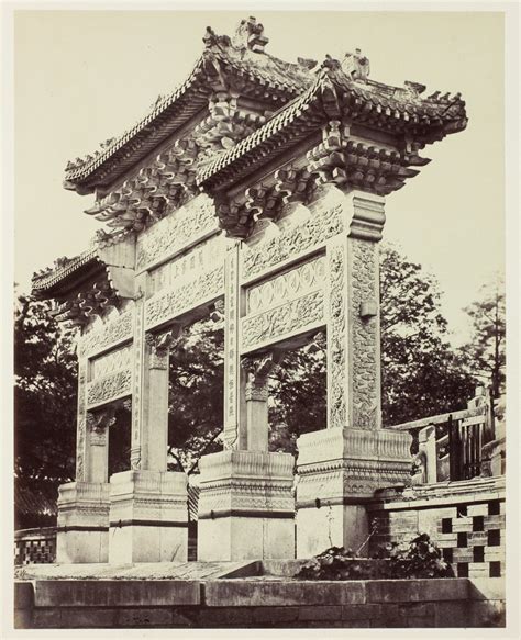 Arch in the Lama Temple near Pekin | National Gallery of Canada