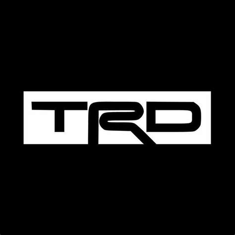 Trd Logo Vinyl Decal Sticker