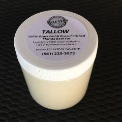 Beef Tallow 16 oz – Okeechobee Farms