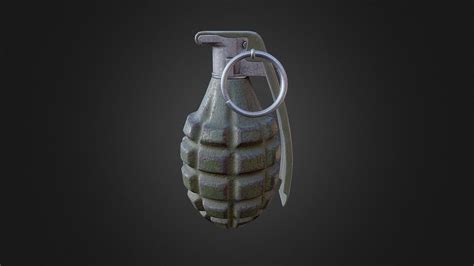 Mk. II Grenade - 3D model by GoldenEye: Source (@goldeneyesource) [bccd2e2] - Sketchfab