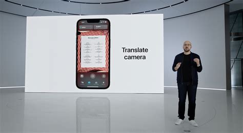 Apple announces in-camera translations and improves dictation | TechCrunch