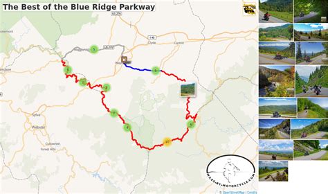 Blue Ridge Parkway Motorcycle Map | Reviewmotors.co