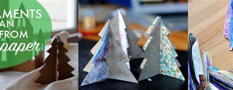 5 festive Christmas ornaments you can make from recycled paper