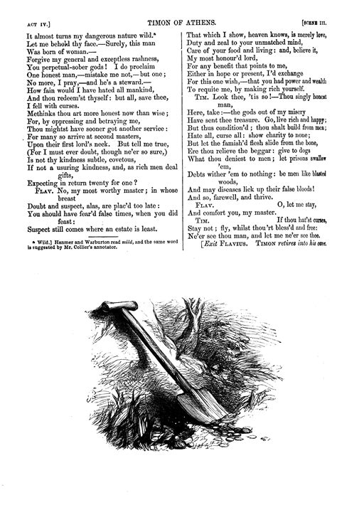 Timon of Athens | Victorian Illustrated Shakespeare Archive