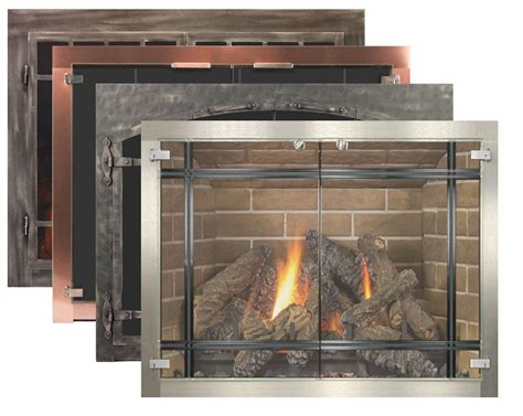 Gas Fireplace With Glass Doors – Fireplace Guide by Linda