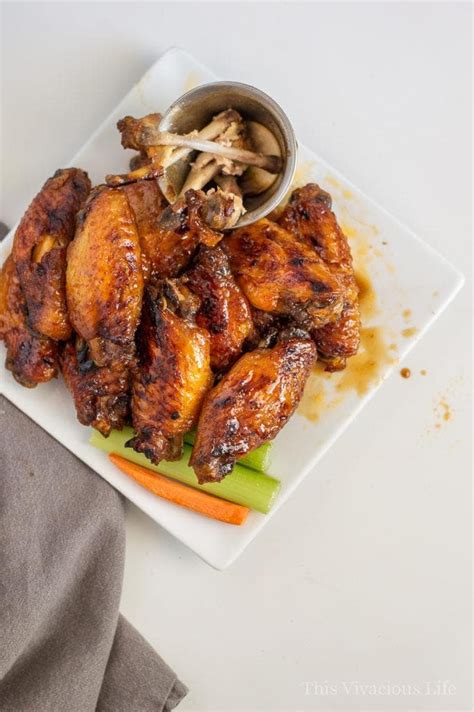 Instant Pot Chicken Wings with Sticky Cola Sauce - This Vivacious Life