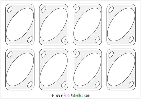 Free Printable Blank UNO Cards Template [PDF] - Printables Hub