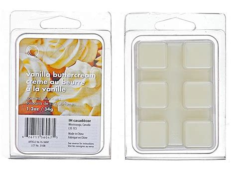 6PK SCENTED WAX MELTS (VANILLA BUTTERCREAM) - IH Casadecor