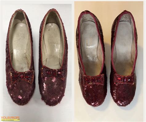 The Wizard of Oz Ruby Slippers replica movie costume