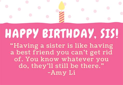 101 Amazing Happy Birthday Sister Messages and Quotes | FutureofWorking.com