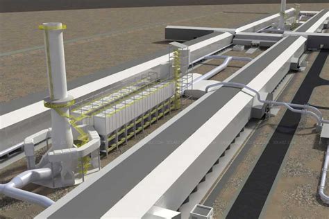 Aluminium Smelter Plant Render |Animation Sohar, Oman