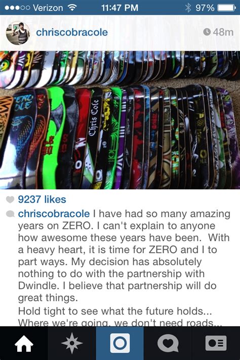 Chris Cole officially off Zero! : r/skateboarding