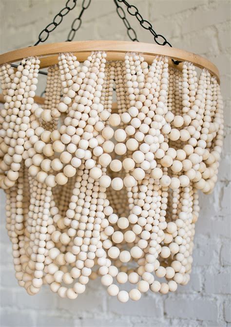 DIY Bead Chandelier - The House That Lars Built