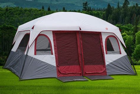 Large Family Camping Tent Large Family Camping Tents Waterproof Cabin Outdoor Tent for 8 10 12 ...