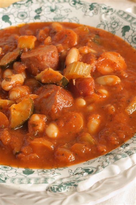 Mom's Mixed Bean and Sausage Soup | Healthy Randall Beans