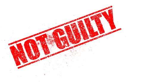 Not Guilty Stamp (PNG Transparent) | OnlyGFX.com