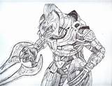 Halo Arbiter Coloring Pages sketch template