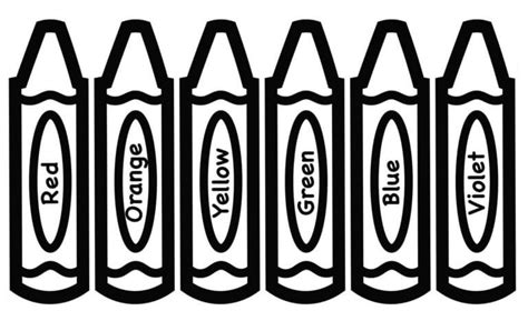 Normal Six Crayons coloring page - Download, Print or Color Online for Free