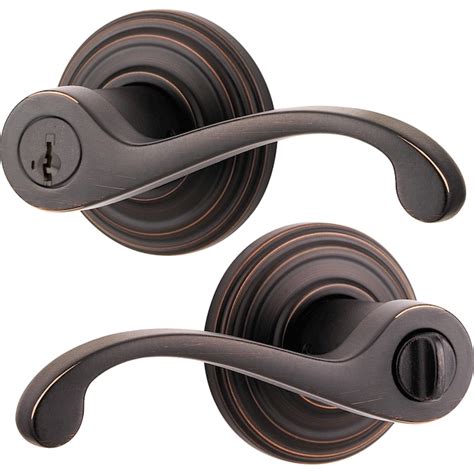 Kwikset Kwikset Signatures Commonwealth Venetian Bronze Smartkey Universal Keyed Entry Door ...