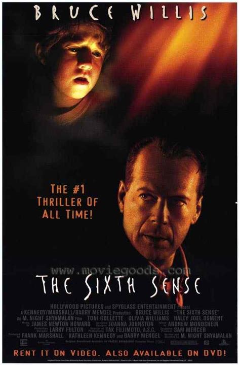 The Sixth Sense movie poster - Horror Society